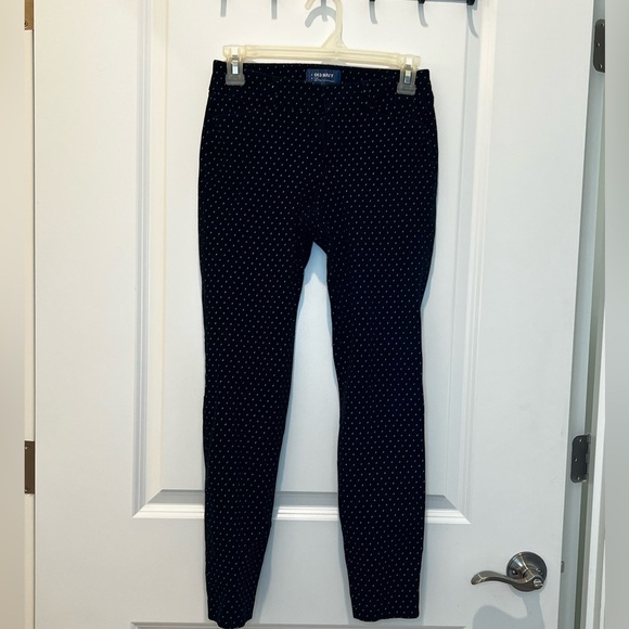Old Navy Black Mid Rise Skinny Dress Pants Size 0 - Picture 1 of 9